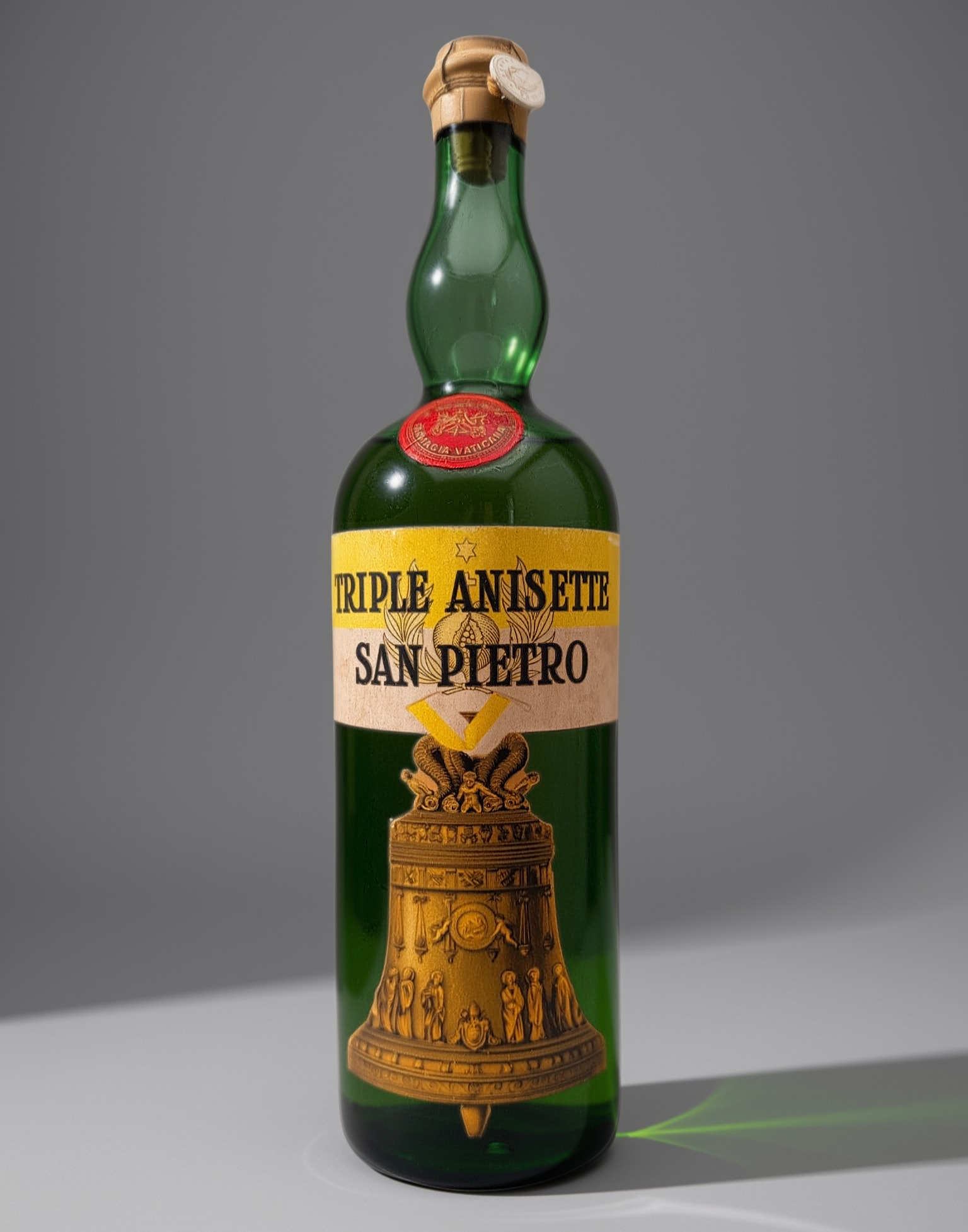 Triple Anisette - SAN PIETRO - Farmacia Vaticana - sigillo Stella '1950s