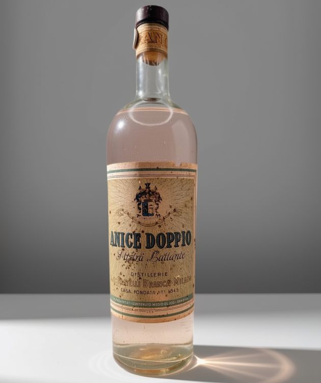 Anice Doppio - Mistra Lattante - FRATELLI BRANCA - sigillo Stella (1949-1959)