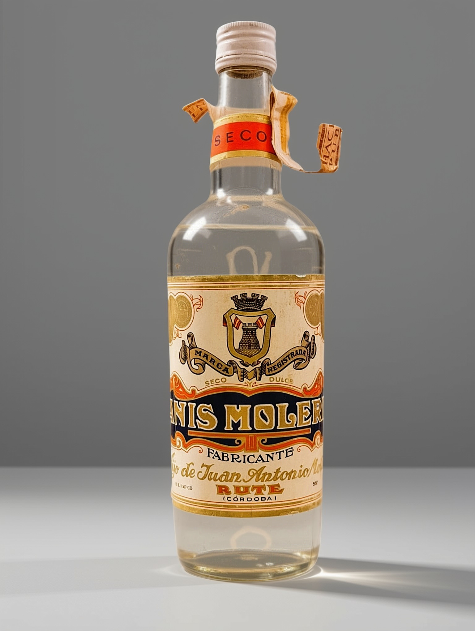 Anis Seco - Anis MOLERO - Distillerie de Hijo de Juan Antonio MOLERO (Rute)