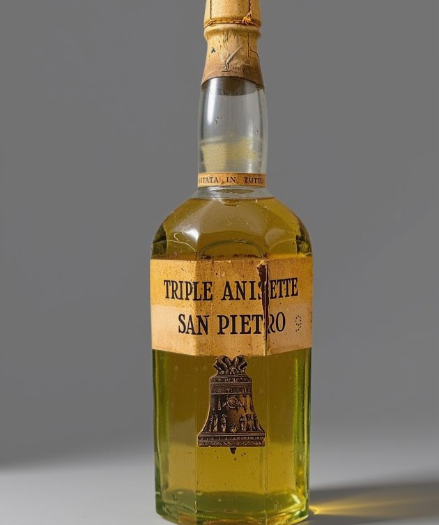 Triple Anisette - SAN PIETRO - RAMAZZOTTI - sigillo Stella (1949-1959)