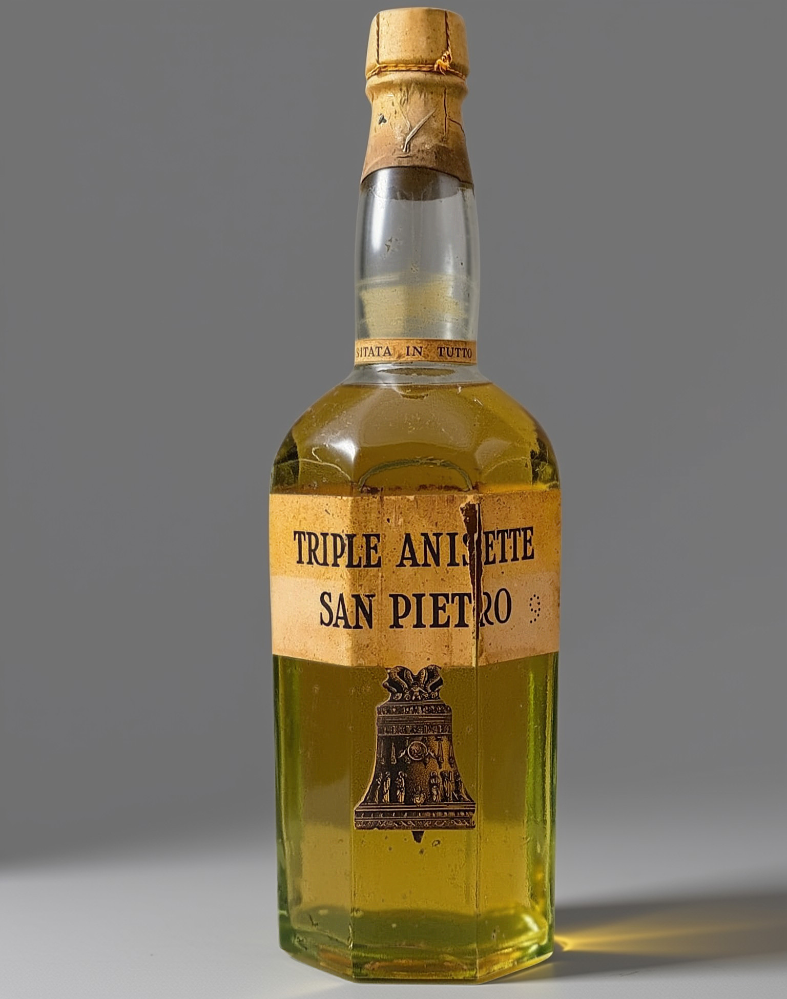 Triple Anisette - SAN PIETRO - RAMAZZOTTI - sigillo Stella (1949-1959)