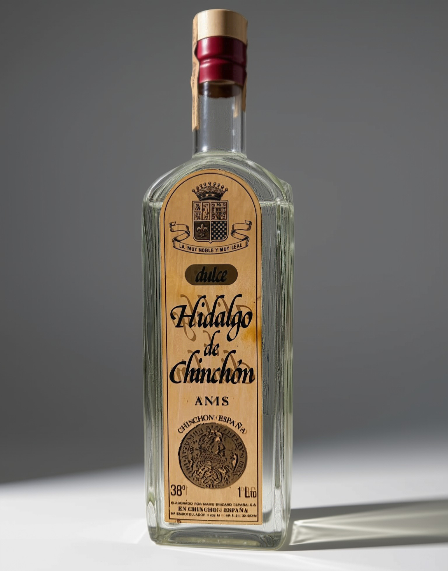 Anis Dulce -  Hidalgo de CHINCHON - Elaboré pour Marie Brizard - Distillerie CHINCHON