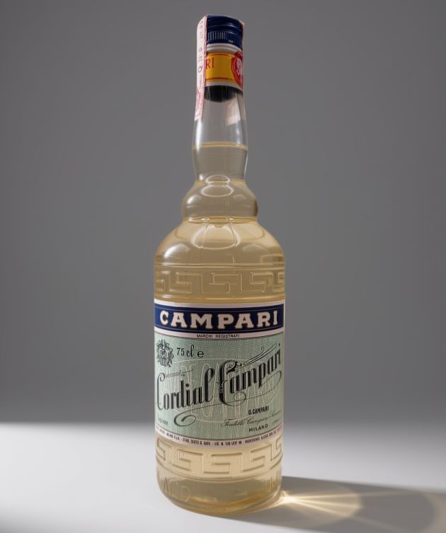 Cordial - CAMPARI - Avec plateau en métal - 18/09/1987
