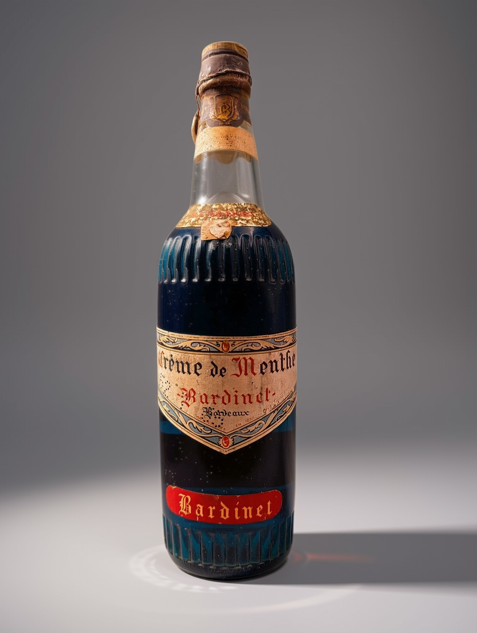 Crème de Menthe - BARDINET - sigillo Stella '1950s