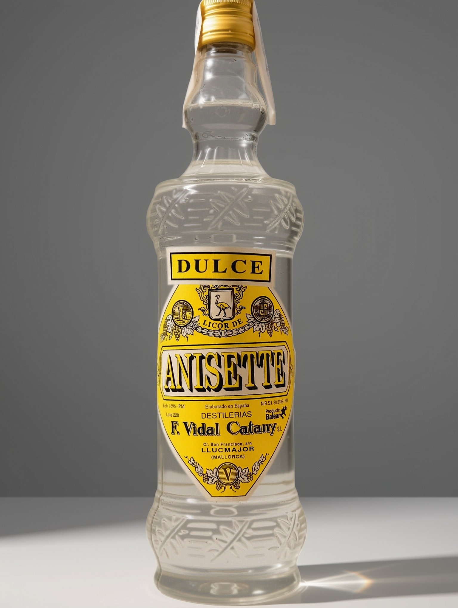 Anis Dulce - Licor de Anisette - Distillerie F. VIDAL CATANY (Mallorca)