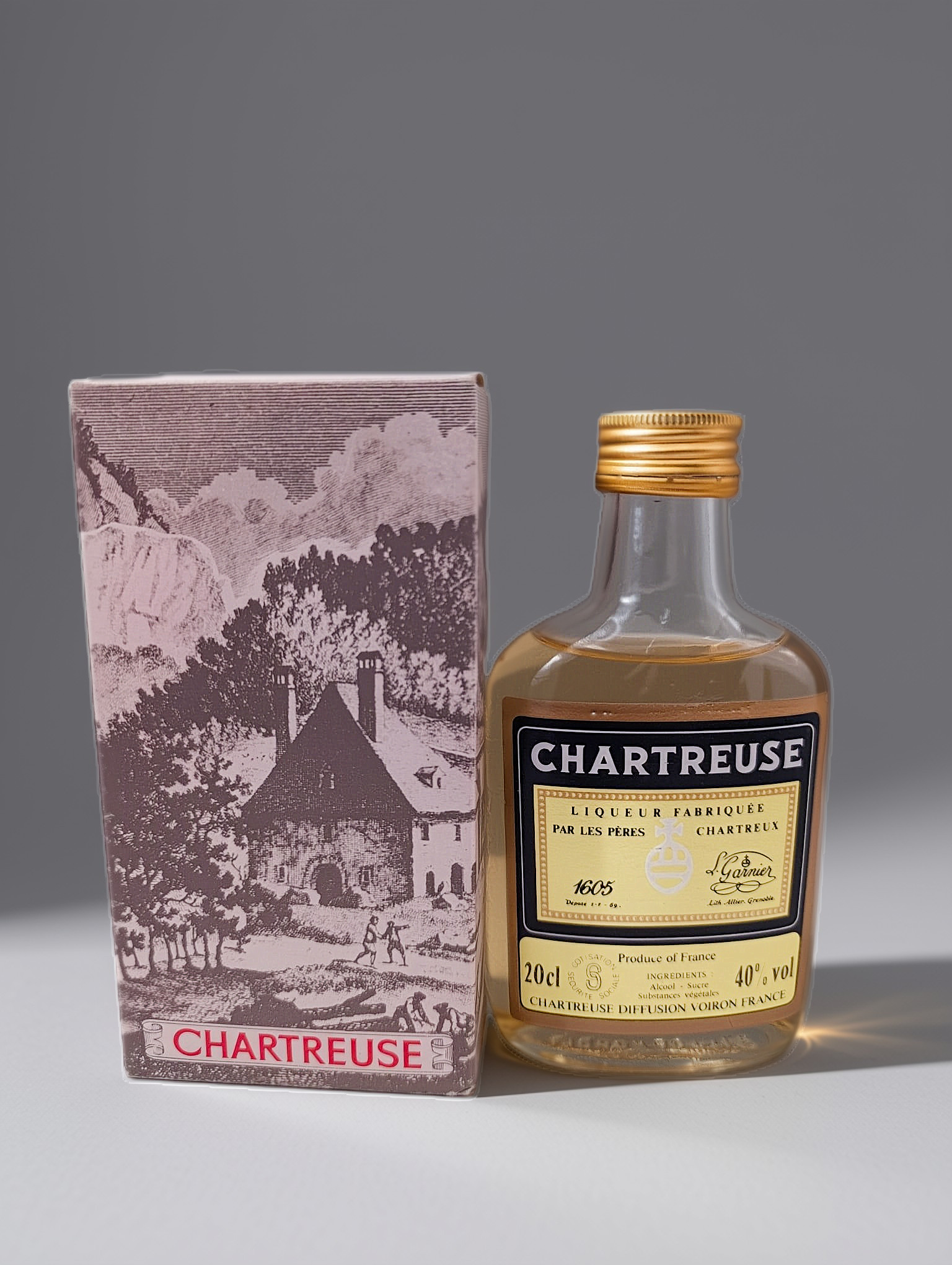 Chartreuse jaune - flasque