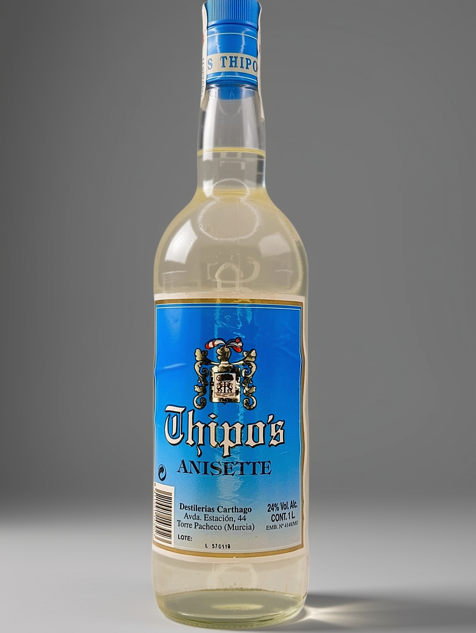 Anisette - THIPO'S - Distillerie CARTHAGO (Murcia)