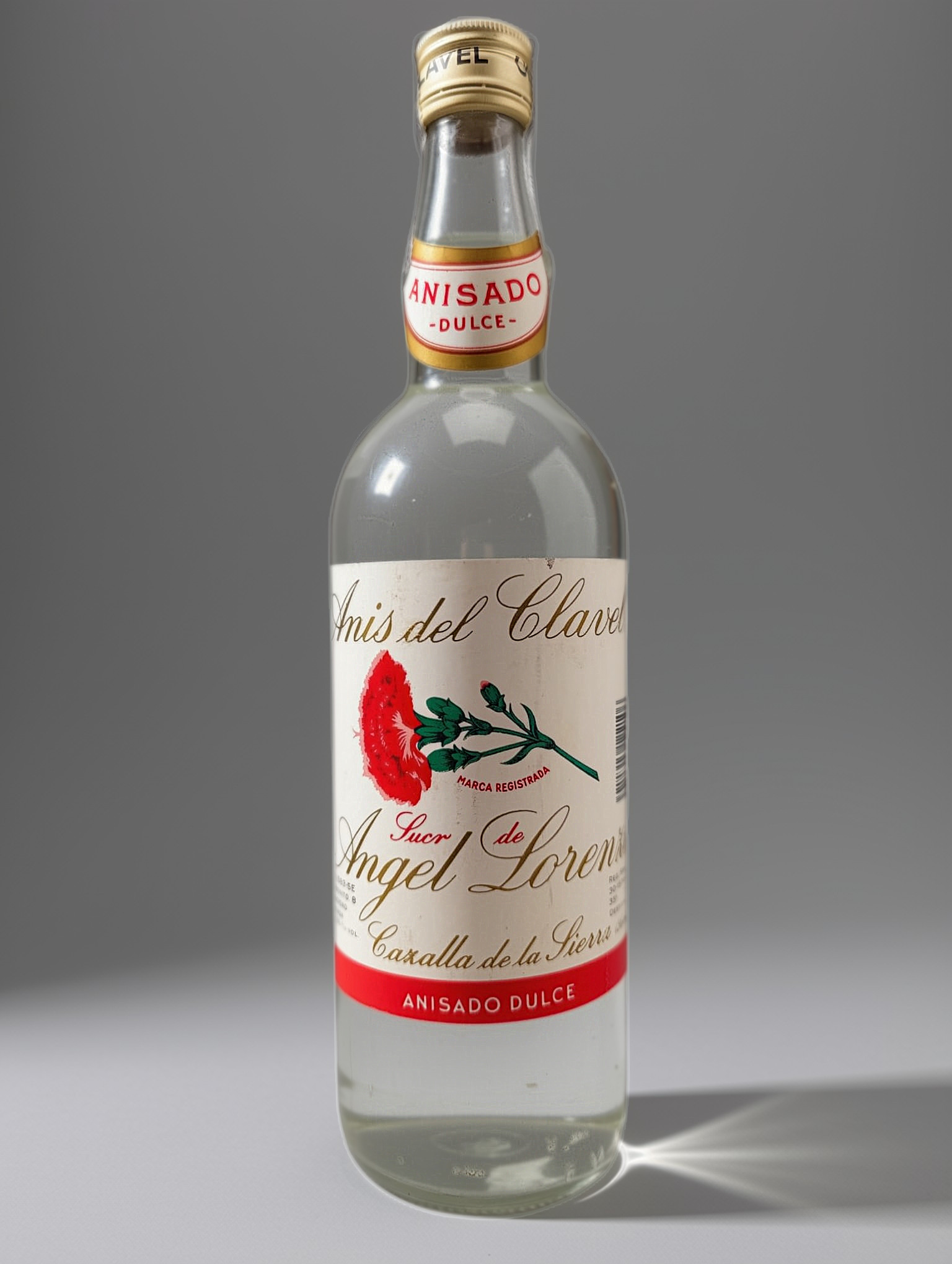 Anis Dulce - Anis del Clavel - ANGEL LORENZO - Distillerie CAZALLA (Sevilla)