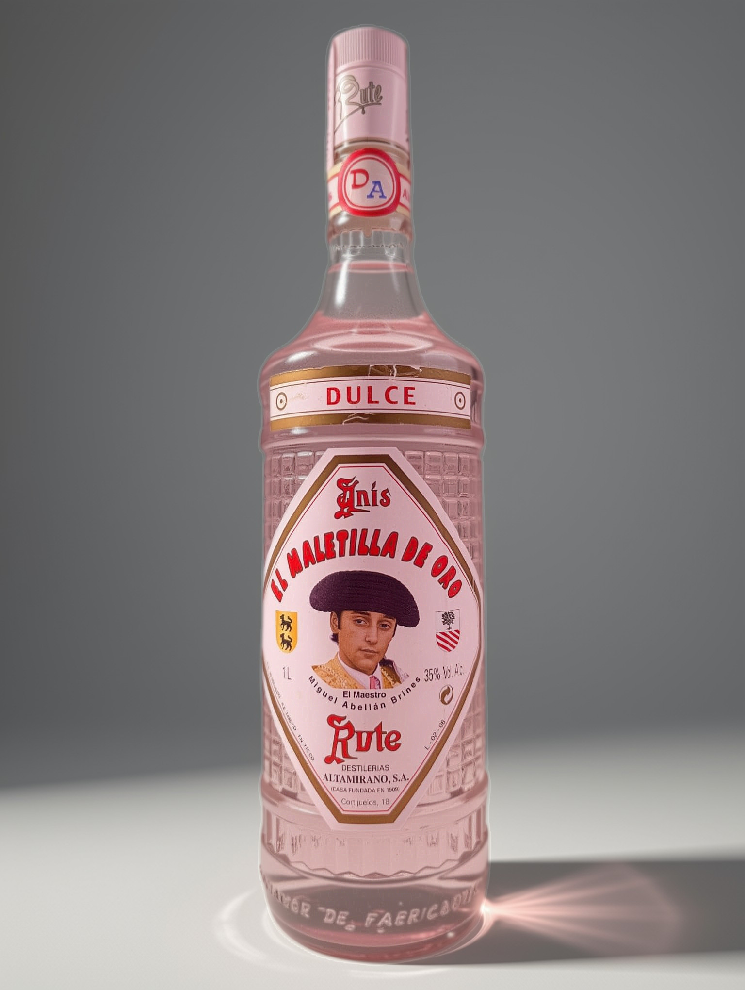 Anis Dulce - EL MALETILLA DE ORO - RUTE - Distillerie ALTAMIRANO (Cortijuelos)