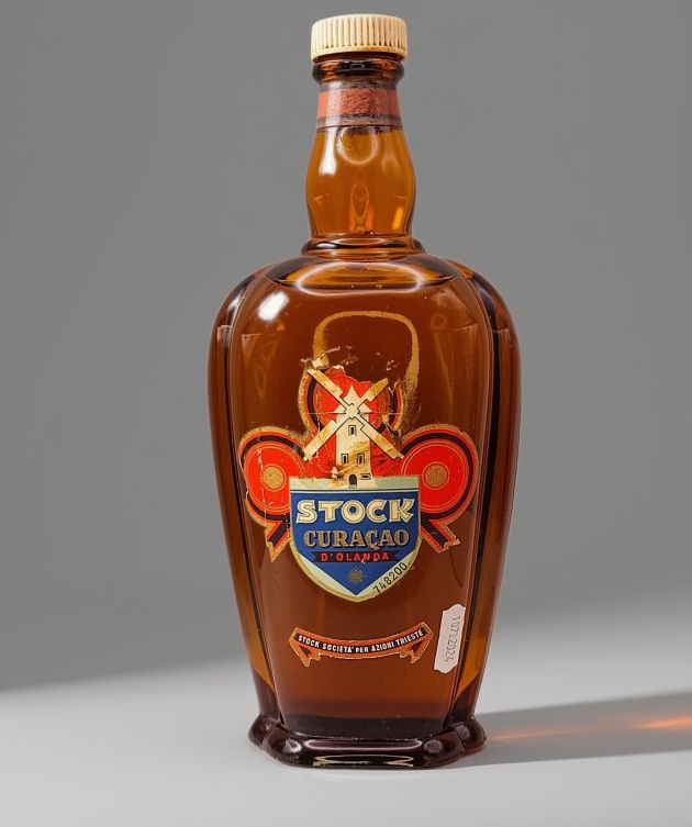 Liquore Curaçao d'Olanda - STOCK - sigillo Stella '1950s