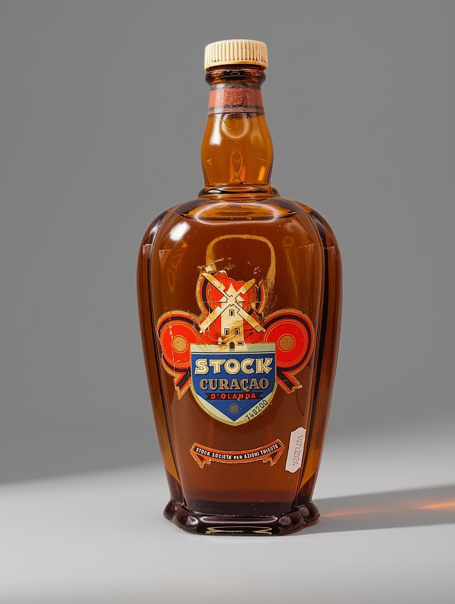 Liquore Curaçao d'Olanda - STOCK - sigillo Stella '1950s