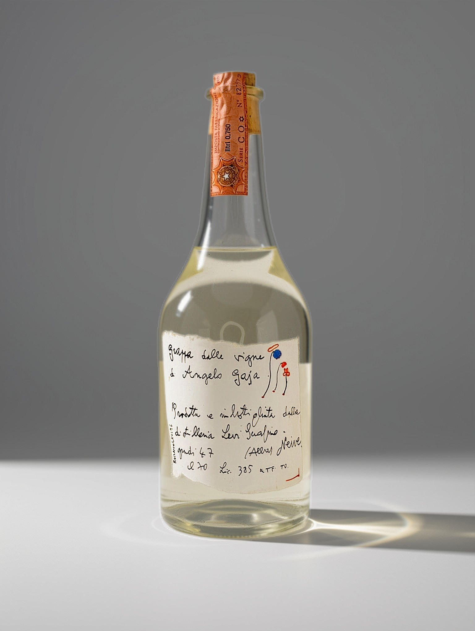 Grappa - della Vigna à Angelo GAJA - Serafino LEVI - 1996