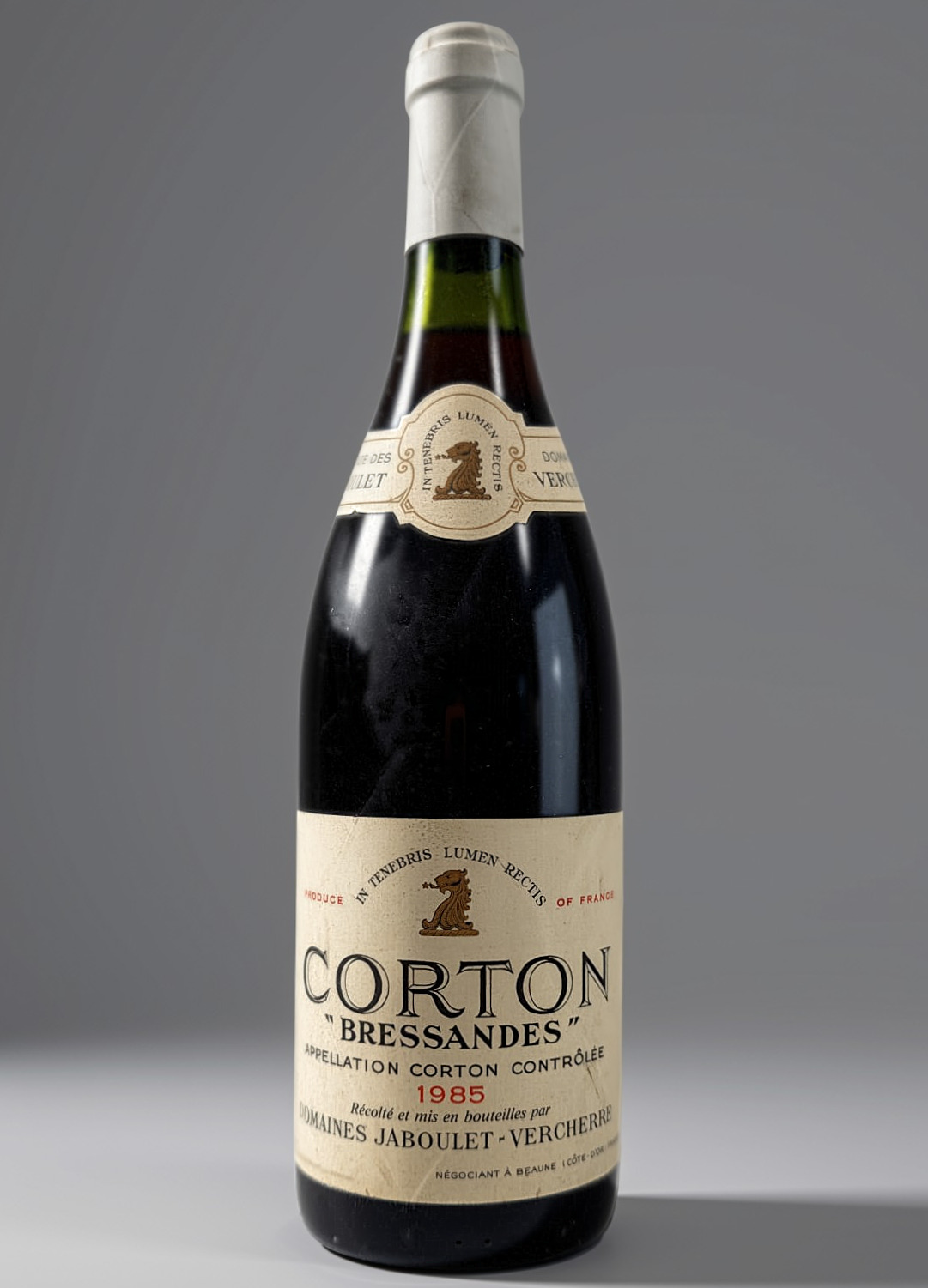 Corton-Bressandes Grand Cru 1985 Domaine JABOULET-VERCHERRE