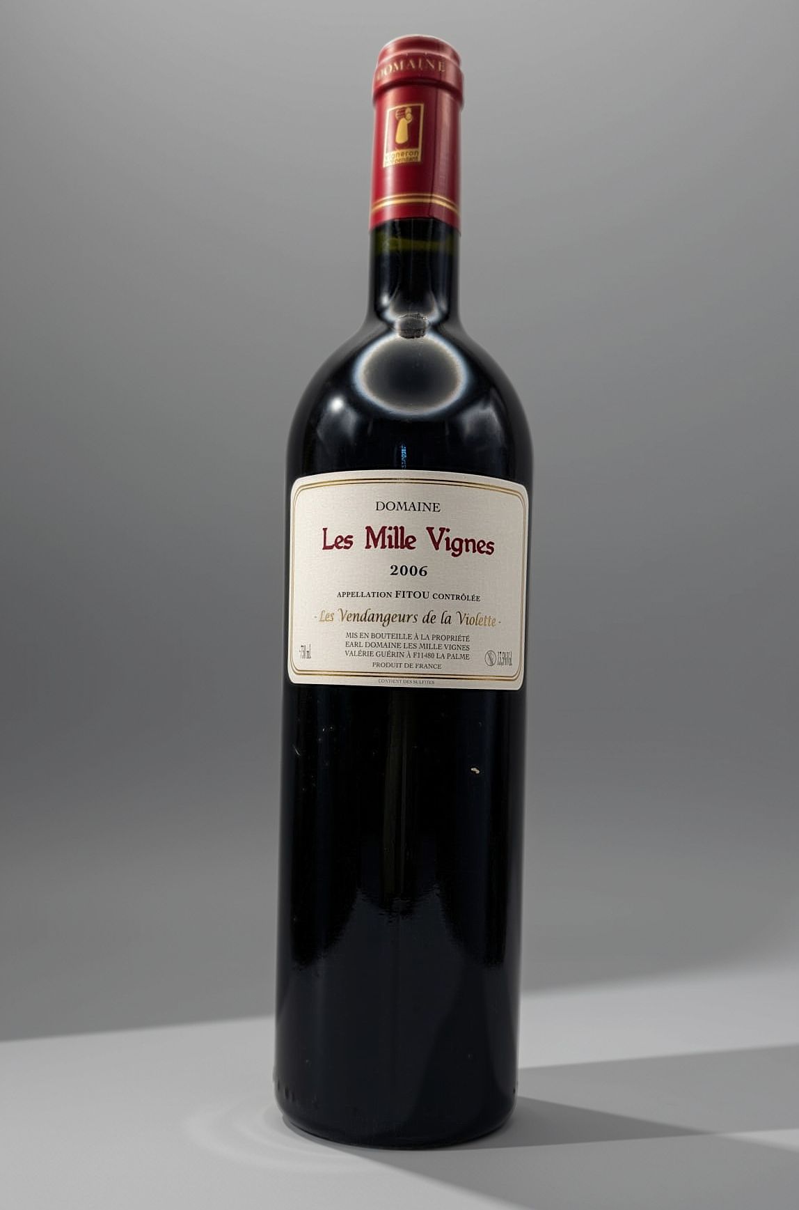 Fitou "Vendangeurs de la Violette" 2006 Domaine LES MILLE VIGNES