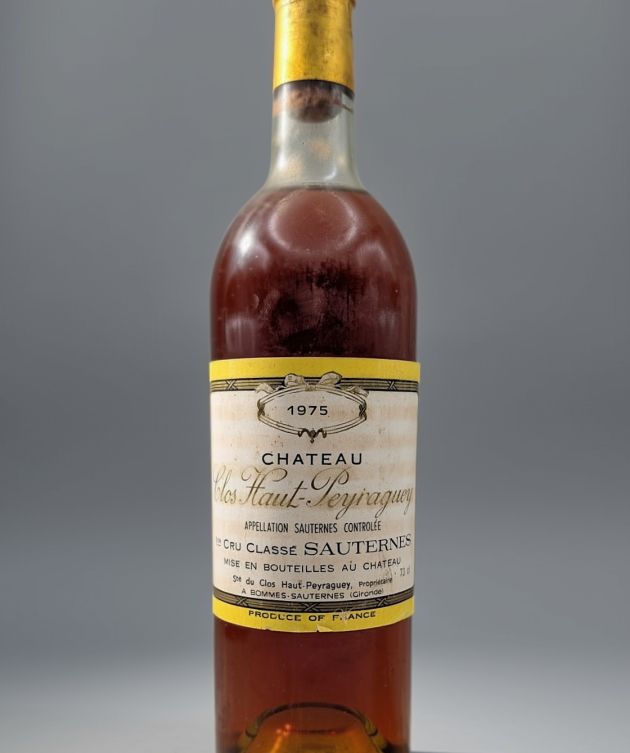 Château CLOS HAUT-PEYRAGUEY 1975