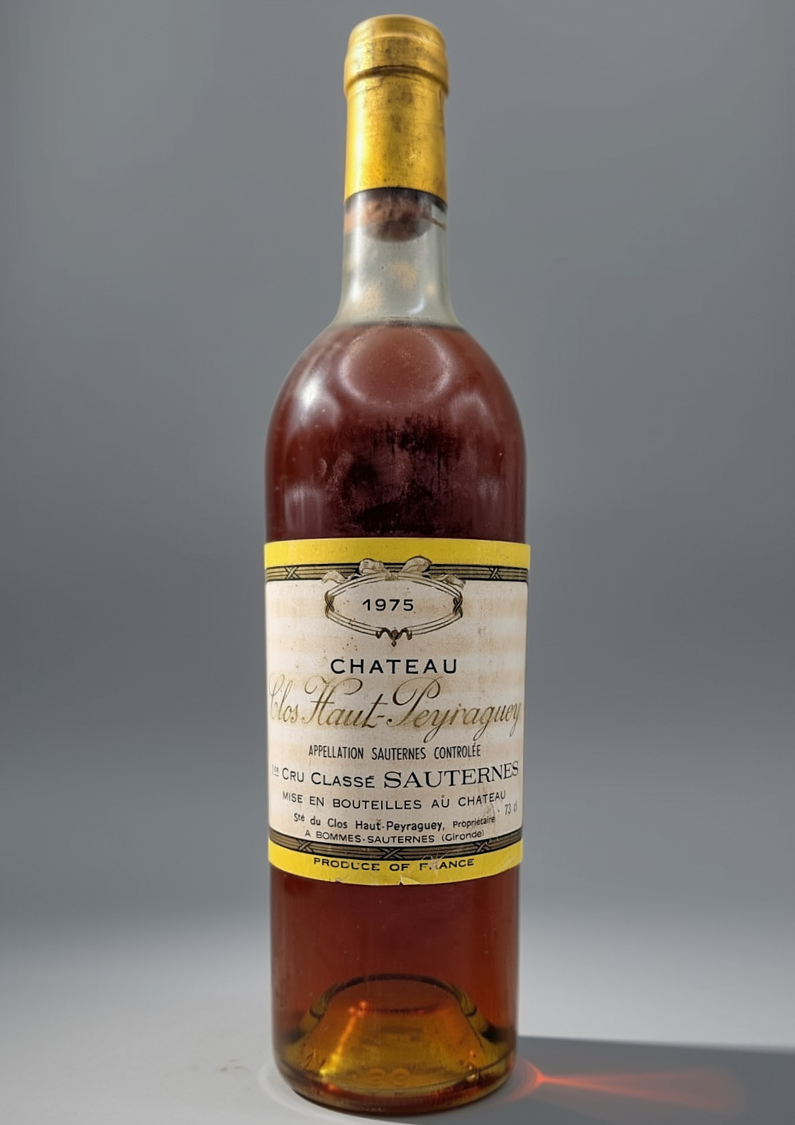 Château CLOS HAUT-PEYRAGUEY 1975