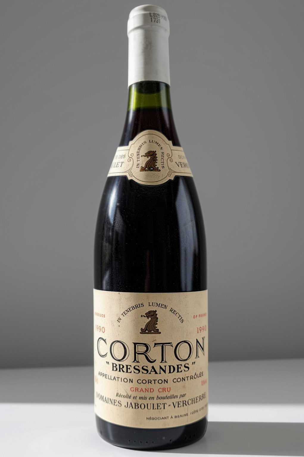 Corton-Bressandes Grand Cru 1990 Domaine JABOULET-VERCHERRE