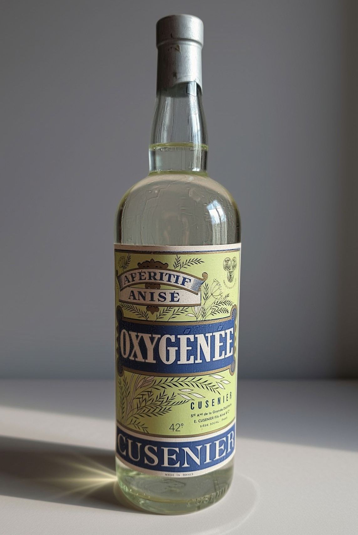 OXYGENEE - CUSENIER