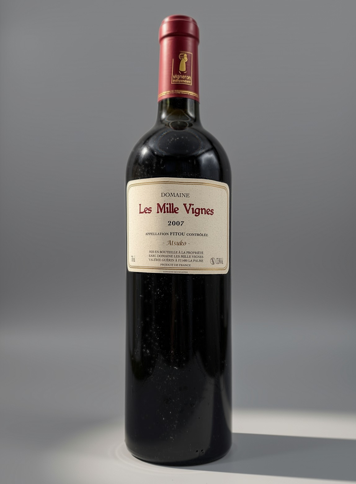 Fitou "Atsuko" 2007 Domaine LES MILLE VIGNES