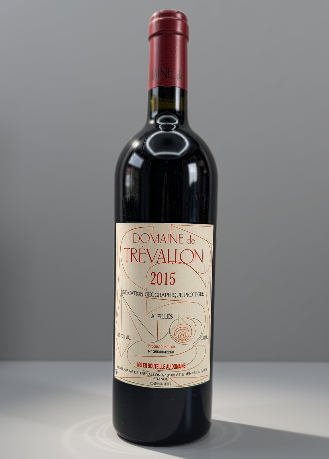 IGP ALPILLES 2015 Domaine de TREVALLON